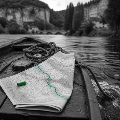 Lire la carte de la Dordogne rivière pour voyager au fil de l’eau en Périgord