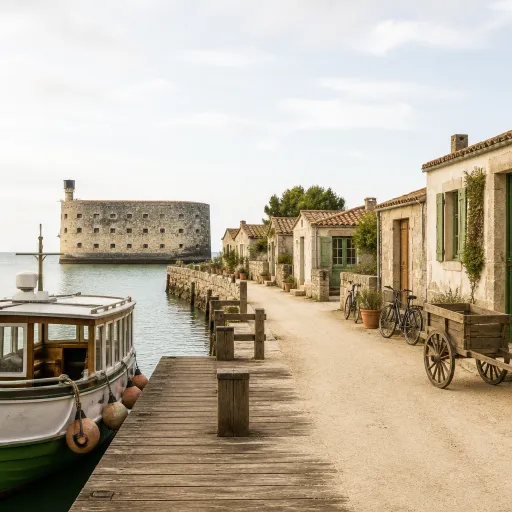 Île d'Aix en une journée : la navette depuis Fouras, le fort Boyard vu de près et le village sans voiture